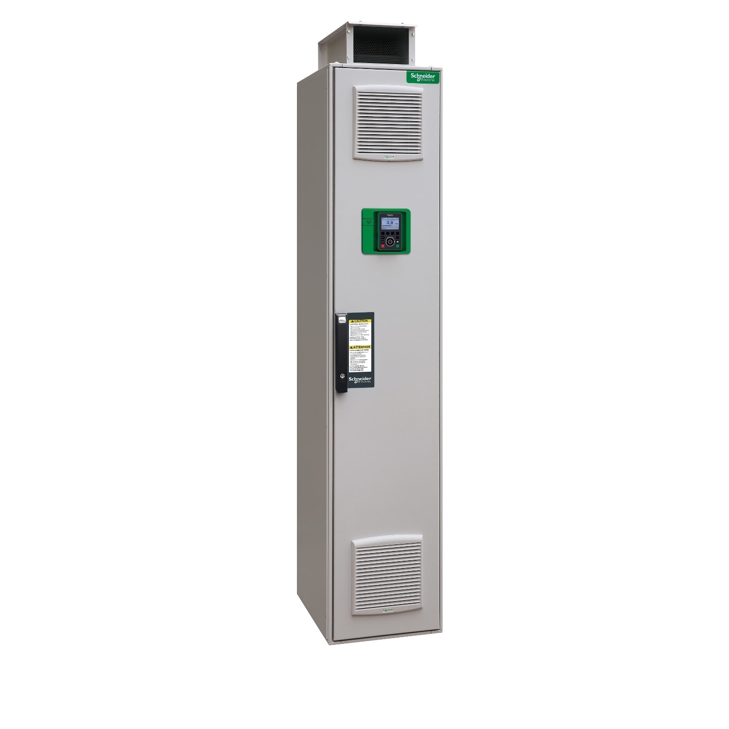 SCHNEIDER ELECTRIC - SNRATV930C11N4F Variatore di velocità, Altivar Process ATV900, a pavimento ATV930, 110 kW, da 400 a 440 V, senza unità frenatura, IP21
