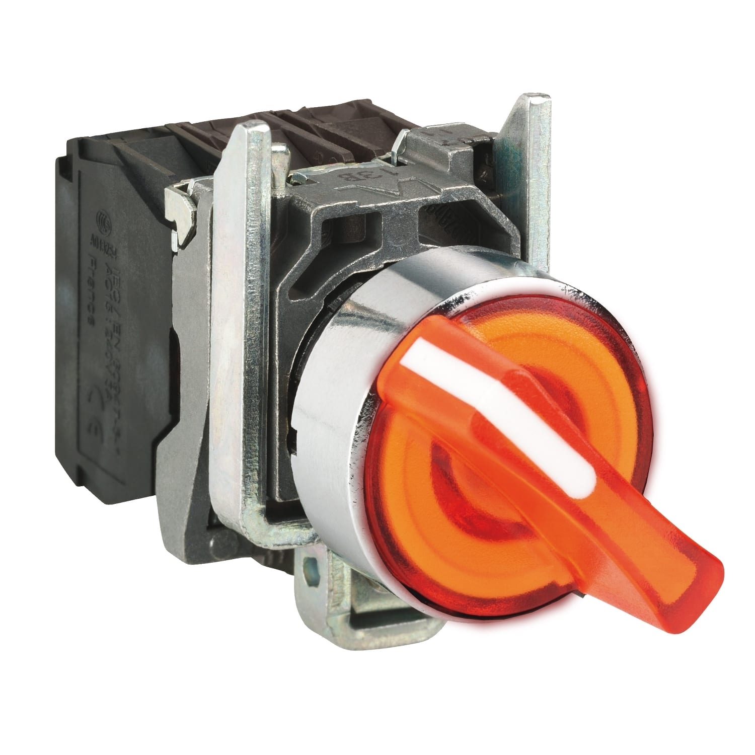 SCHNEIDER ELECTRIC - SNRXB4BK125G5 SELETTORE LUMINOSO ARANCIONE LED