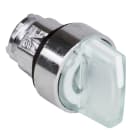 SCHNEIDER ELECTRIC - SNRZB4BK1513 Testa selettore luminoso - 3 posiz. Ø22 - bianco- per LED universale