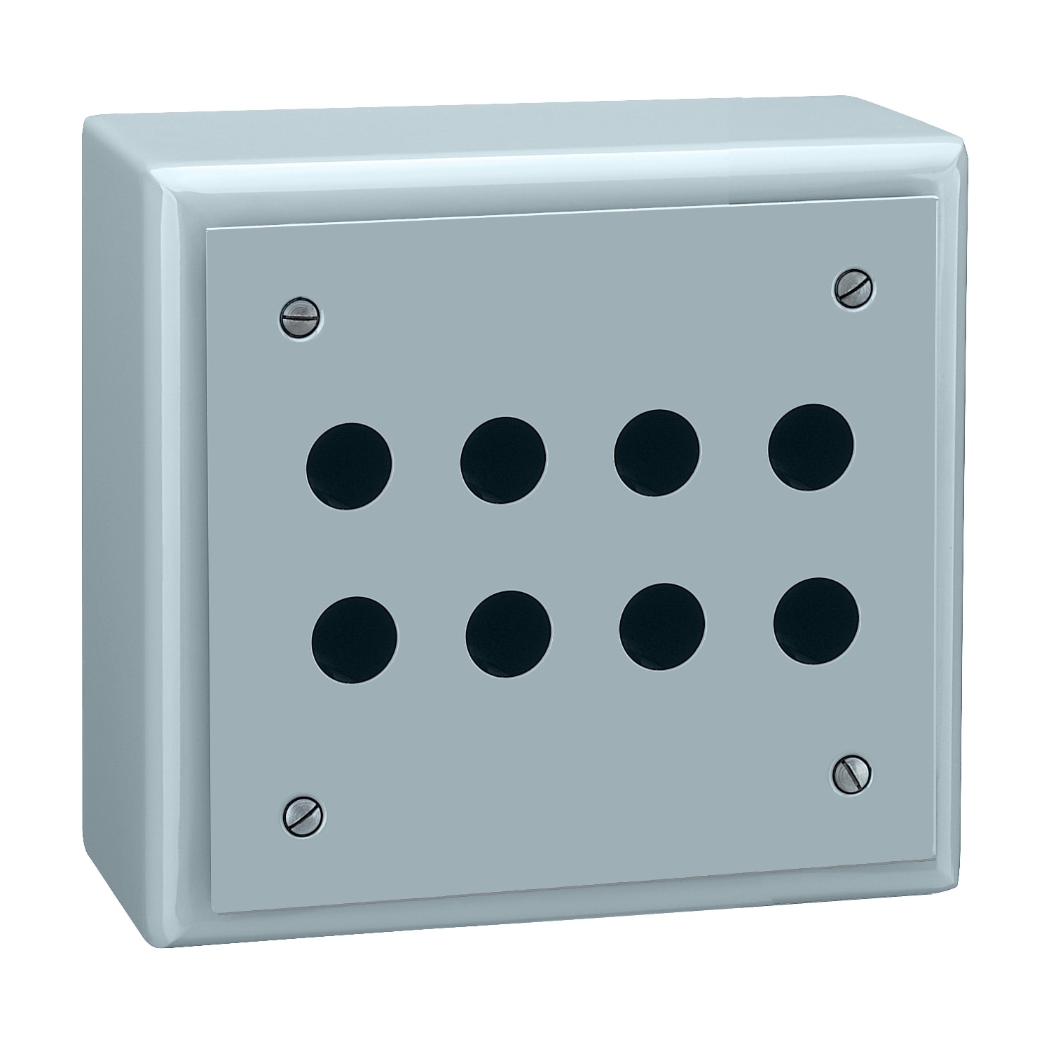 SCHNEIDER ELECTRIC - SNRXB2SL42009 Pulsantiera vuota XB2-S - metallo - 8 fori su 4 file