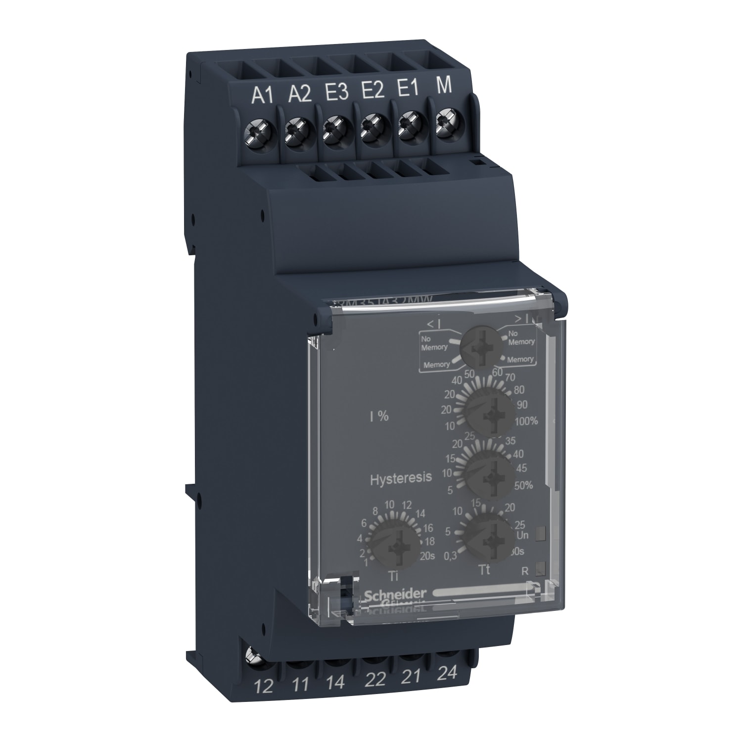 SCHNEIDER ELECTRIC - SNRRM35JA31MW Relè controllo corrente RM35-J - intervallo: 2..20 MA