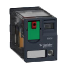 SCHNEIDER ELECTRIC - SNRRXM4GB2B7 RELE MINIATURA 4 NC/NO 24VAC LED 3A