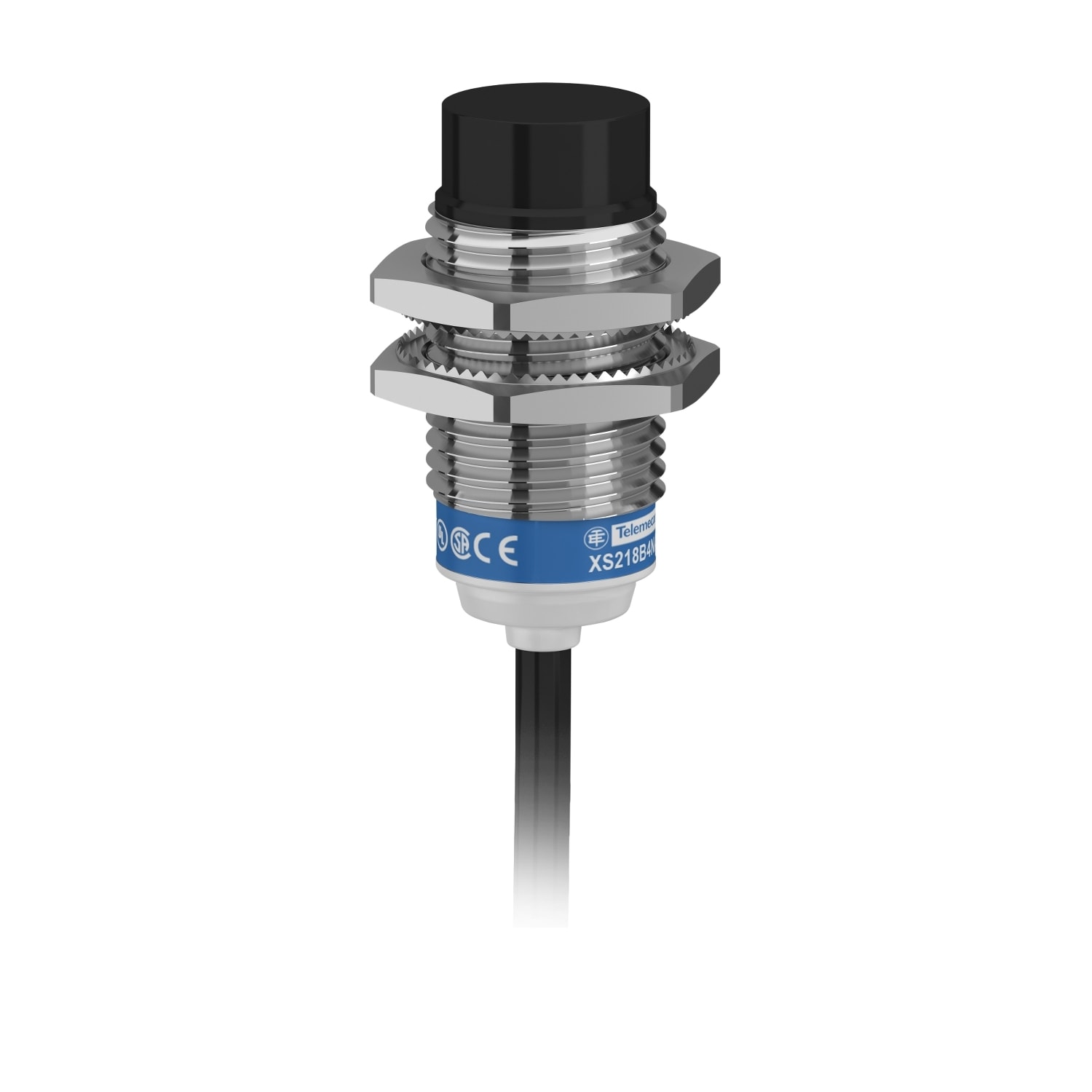 YAGEO TMSS ITALY SRL - TSIXS218B4PBL2 INDUTT M18 12 24V DC PNP NC NO FLUSH 2M