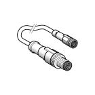YAGEO TMSS ITALY SRL - TSIXZCR1509040H2 CAVO PUR M12 M 3 PIN, M8 F 3 PIN 2M
