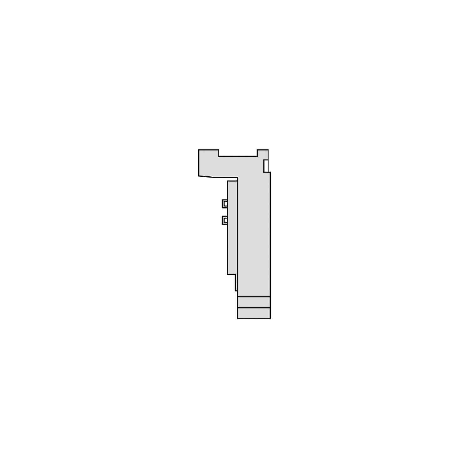 YAGEO TMSS ITALY SRL - TSIZCKJ02 PARTE MOBILE CORPO PER FINECORSA