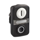 SCHNEIDER ELECTRIC - SNRZB5AW7A1721 TESTA PULSANTE A DOPPIO TASTO LUMINOSO