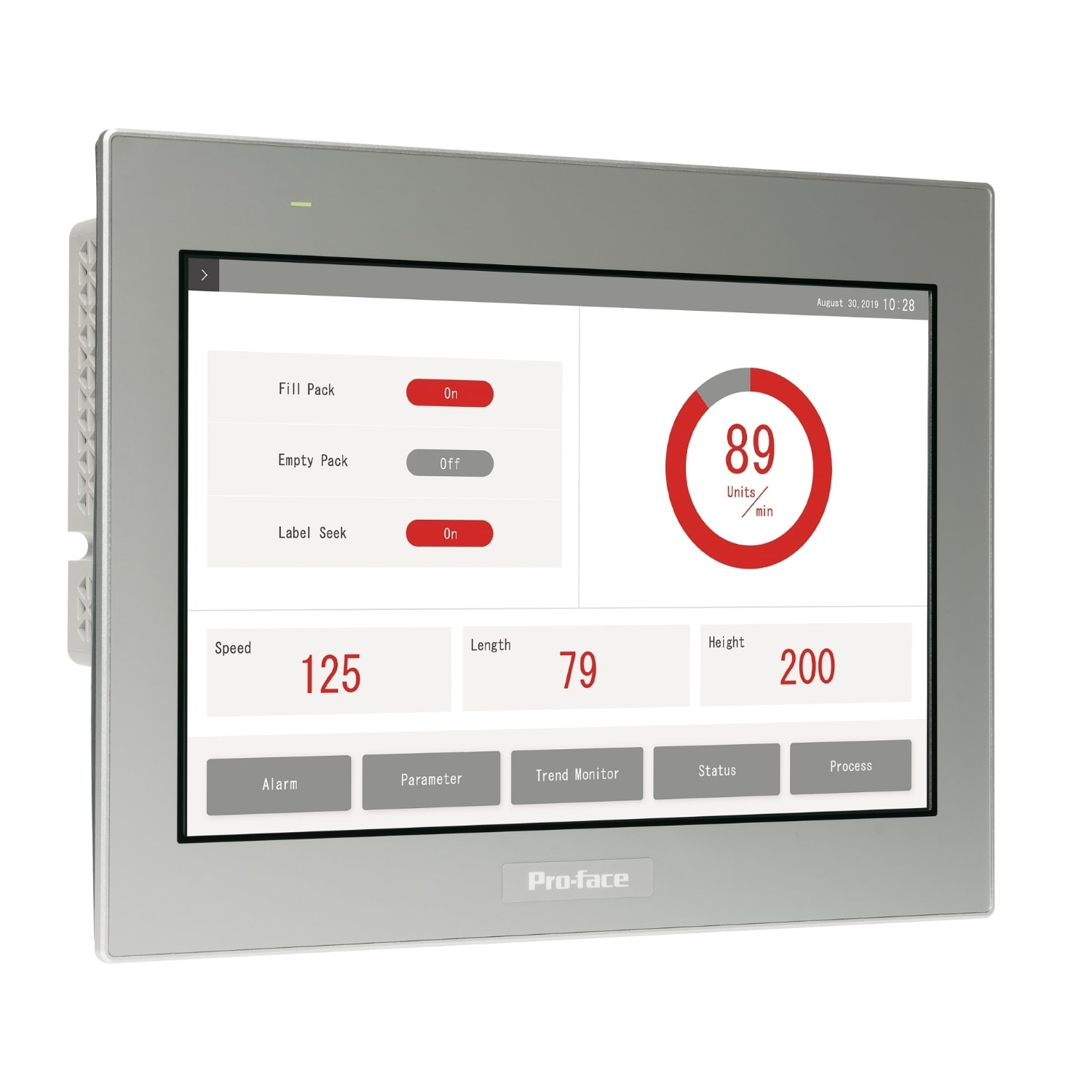SCHNEIDER ELECTRIC - SNRPFXSTW6600WAD PRO-FACE 12 WIDE BASIC WEB PANEL