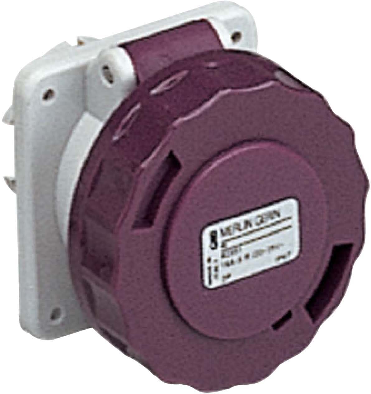 SCHNEIDER ELECTRIC - SNR82966 Presa fissa BTS da incasso IP67 32A 24V 50Hz 3P