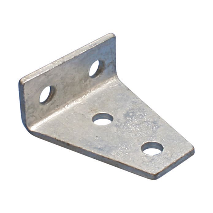 NVENT ERICO - ERI387690 STAFFA ANG. A 90° 4 FORI, 105 MM X 90 MM