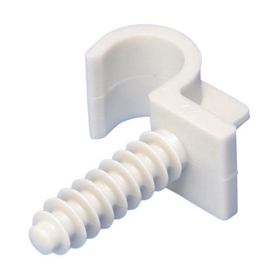 NVENT ERICO - ERI571180 CLIP TUBO SINGOLO PVC, 25MM CON TASSELLO