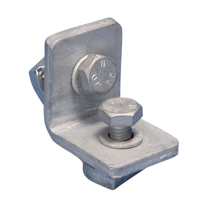 NVENT ERICO - ERI313330 STAFFA 1 FORO, ZC, 50X48MM, BULL.M10