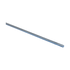 NVENT ERICO - ERI592610 THREADED ROD,STEEL,EG,M10 ROD,1,000 MM