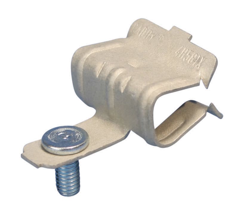 NVENT ERICO - ERI170140 HAMMER-ON F CLIP,VERT MOUNT,3?8MM F,W/SC