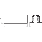 SIGNIFY ITALY SPA - PHA14981300 Sistema binario trifase, Normal, Alluminio, IP30 | Protetto contro l'accesso con un utensile