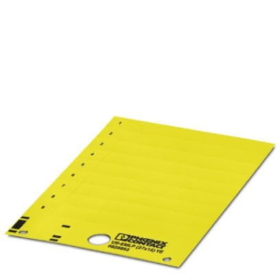 PHOENIX CONTACT - PHC0828893 US-EMLP (27X15) YE SIGLATURE UNISHEET