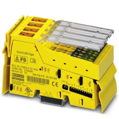 PHOENIX CONTACT - PHC2700606 IB IL 24 LPSDO 8 V2-PAC MODULO SICUREZZA