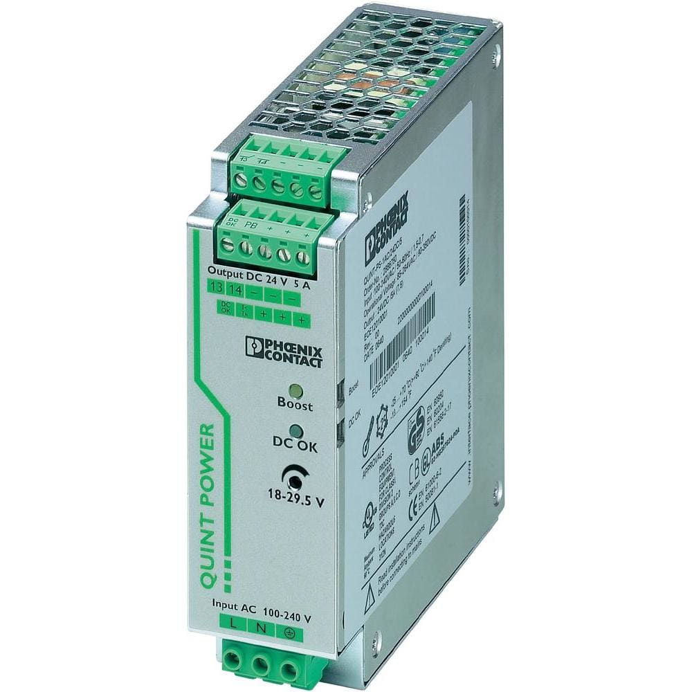 PHOENIX CONTACT - PHC2866750 QUINT-PS/1AC/24DC/ 5 ALIMENTATORE
