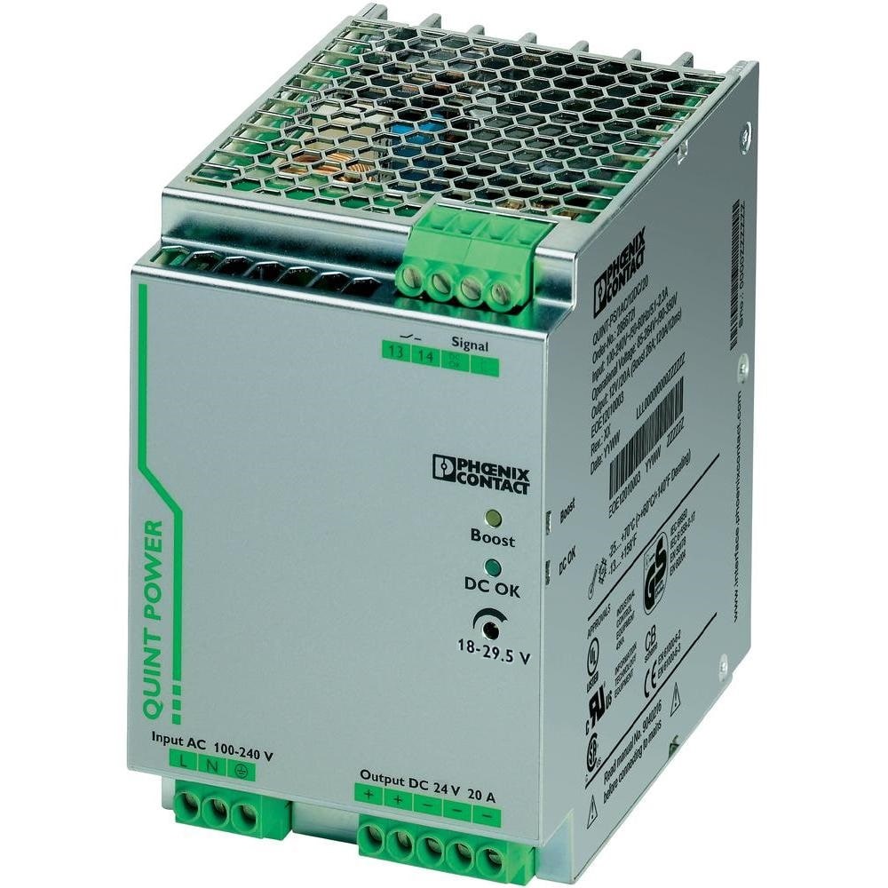 PHOENIX CONTACT - PHC2866776 QUINT-PS/1AC/24DC/20 ALIMENTATORE