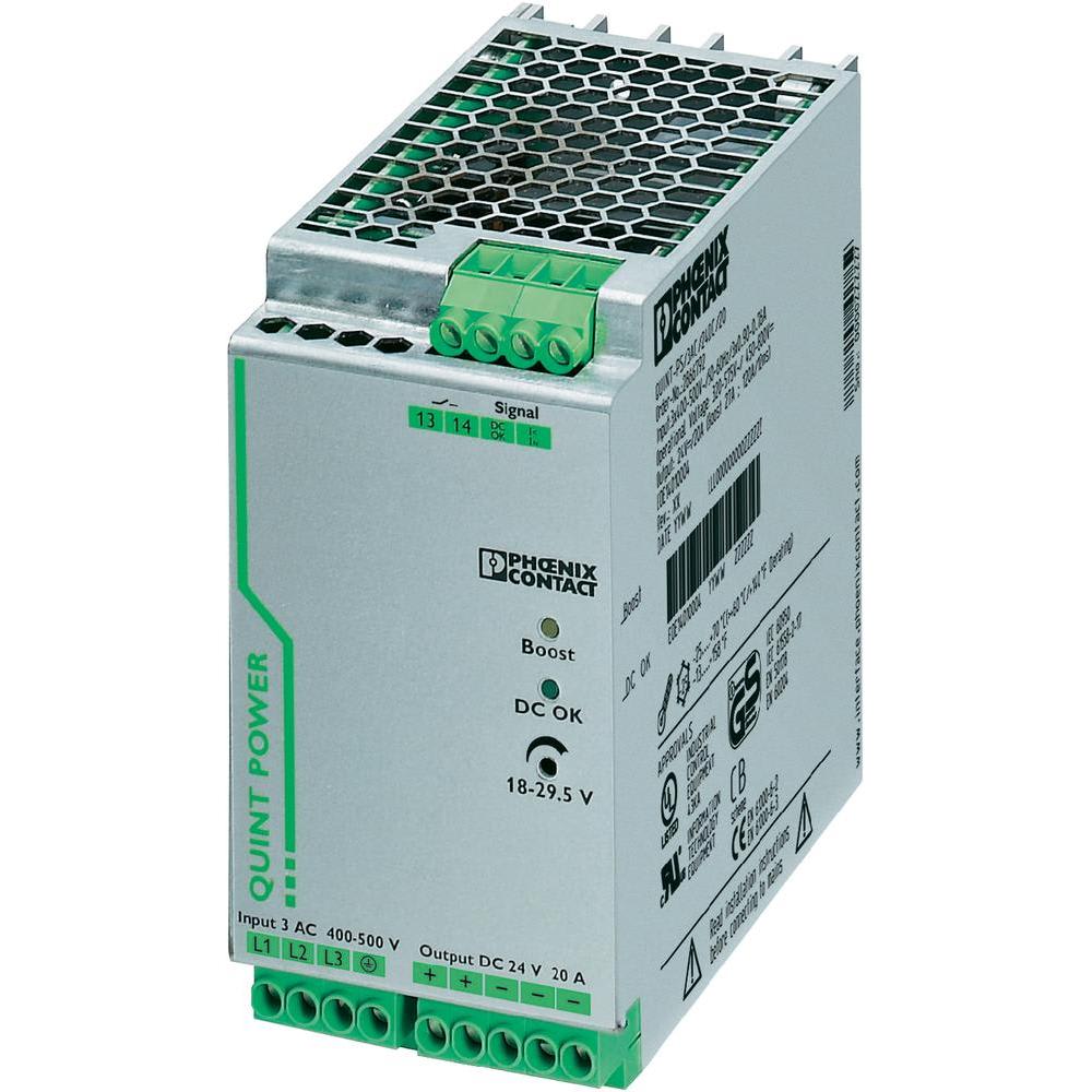 PHOENIX CONTACT - PHC2866792 QUINT-PS/3AC/24DC/20 ALIMENTATORE