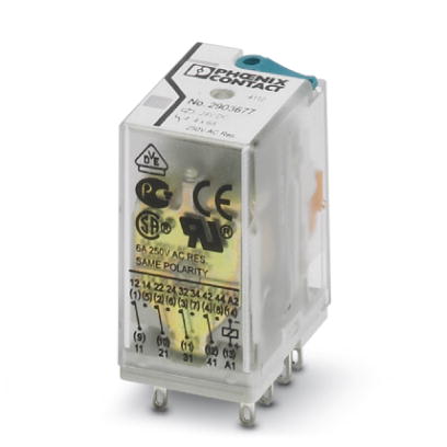 PHOENIX CONTACT - PHC2903686 REL-IR4/L- 24AC/4X21 RELE INDUSTRIALE