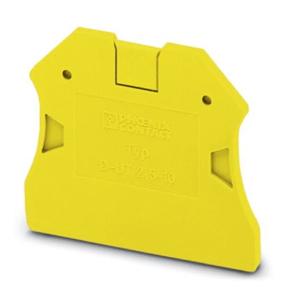 PHOENIX CONTACT - PHC3047248 D-UT 2,5/10 YE PIASTRA TERMINALE