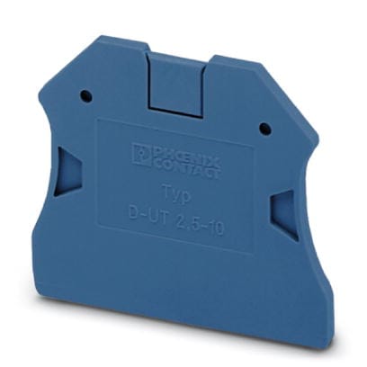 PHOENIX CONTACT - PHC3047235 D-UT 2,5/10 BU PIASTRA TERMINALE