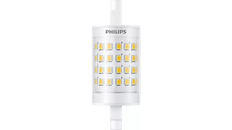 SIGNIFY ITALY SPA - PHLCORER7S60840CG2 CorePro, LED, R7S, 60 W, R7s, 4000 K, 1000 lm, CRI 80, 15000 ore, Plastica trasparente