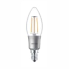 SIGNIFY ITALY SPA - PHLPHILEDCAN40E14D Lampadine a oliva e sferiche LED MASTER in vetro G di qualità - LED-lamp/Multi-LED - Consumo energetico: 3.4 W - Classe di ef