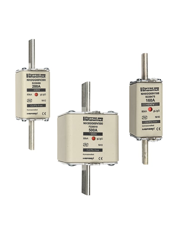 MERSEN ITALIA SPA - XESX228502 NH 2 315A 690V GG