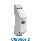 CROUZET - CRO88827125 CHRONOS 2 TIMER MBR1, 24 VDC / 24-240 VA