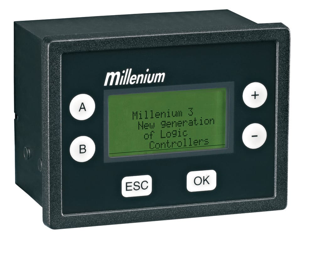 CROUZET - CRO88970412 MILLENIUM 3 REMOTE LCD DISPLAY 24 VDC +