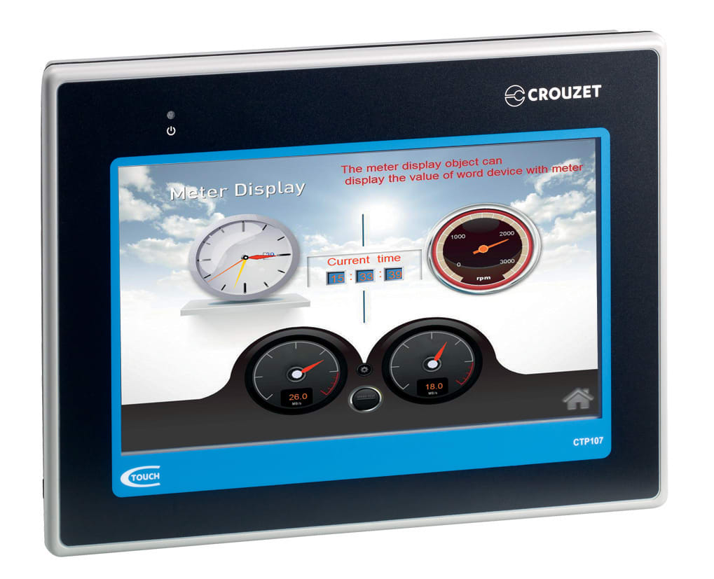 CROUZET - CRO88970564 CROUZET TOUCH HMI, CTP107-E ETHERNET, PE