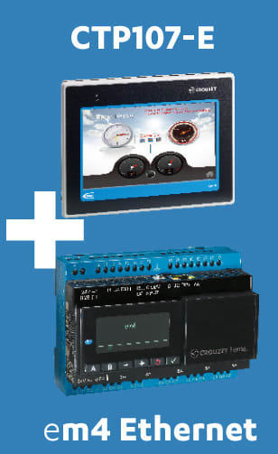 CROUZET - CRO88970567 KIT CROUZET TOUCH HMI, CTP107-E ETHERNET