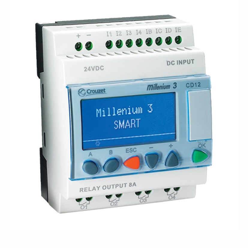 CROUZET - CRO88974042 MILLENIUM 3 SMART LOGIC CONTROLLER CD12,