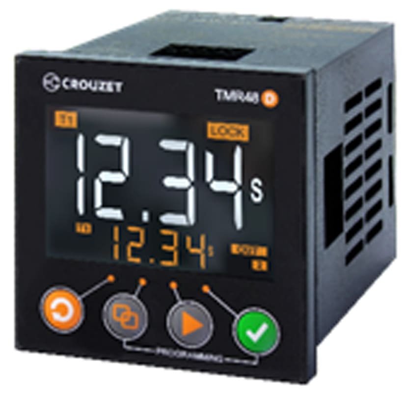 CROUZET - CROMDF1R10MV2 SYR-LINE TIMER TMR48D MDF1, 24-240 VAC/D
