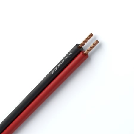 SPECIALCAVI - BDSPRN2050M100 CAVO PIATTINA ROSSO/NERA 2X0,50 ECA