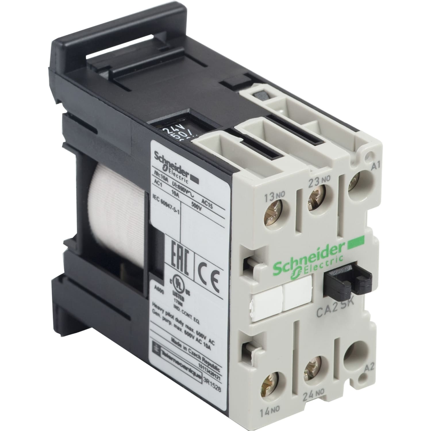 SCHNEIDER ELECTRIC - SNRCA2SK20G7 CONT.AUX. AUX.2NC 120V 50 60HZ
