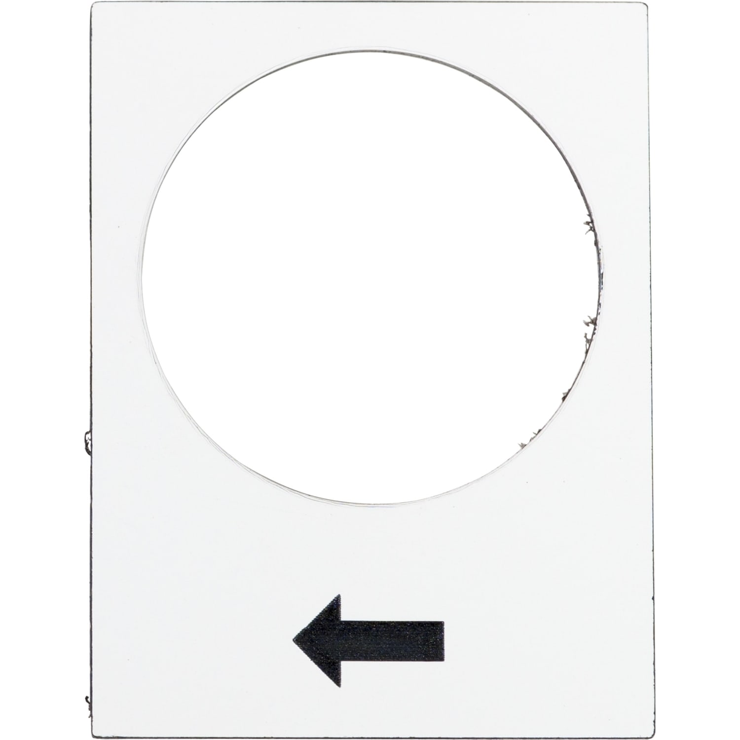 SCHNEIDER ELECTRIC - SNRZB2BY4901 Etichetta - 30 x 40mm - bianca - sollevamento o dx