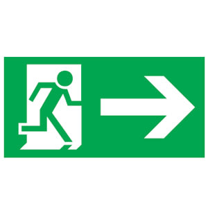 LINERGY SRL - LENA178 PITTOGRAMMA STEP FRECCIA DESTRA CON FORI