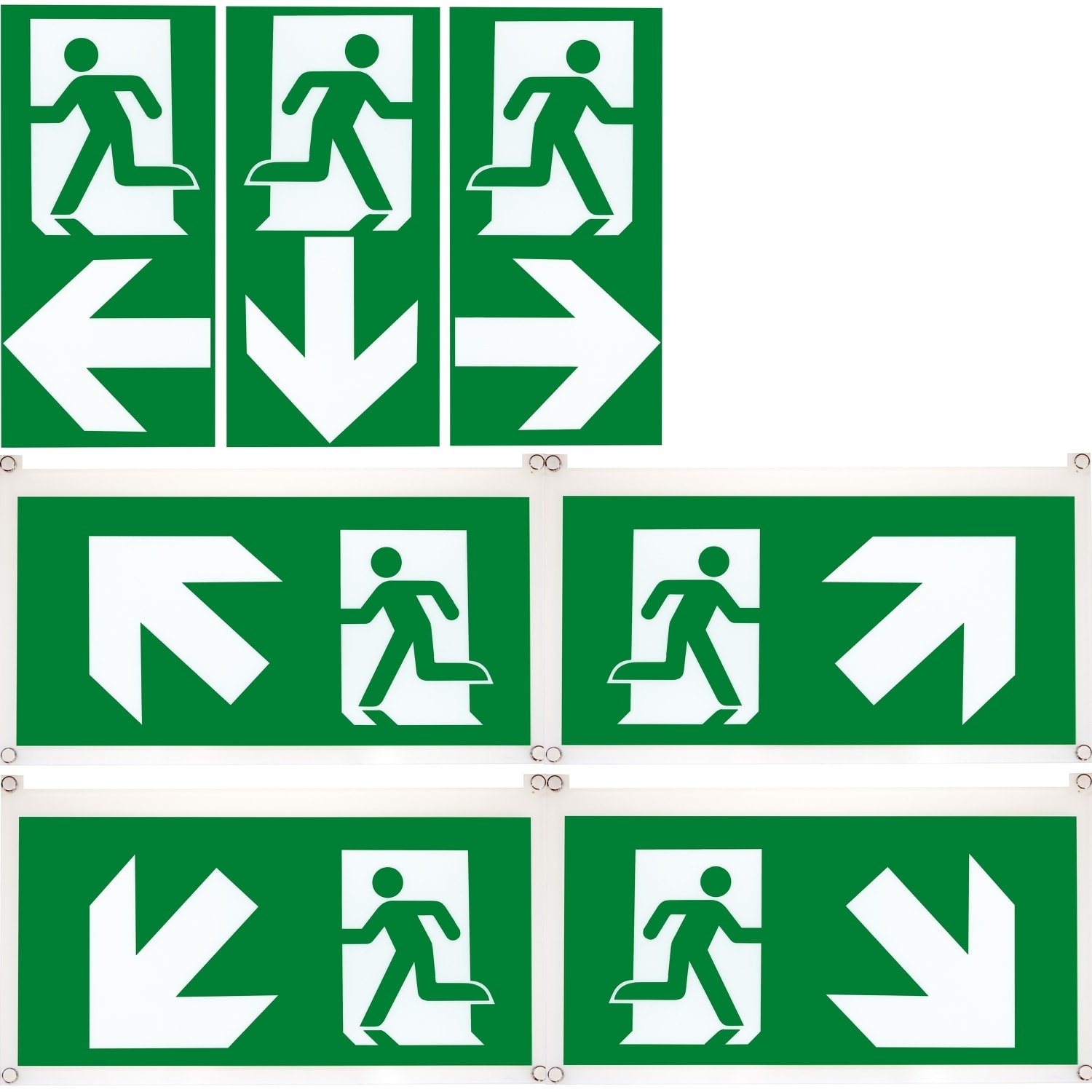 SCHNEIDER ELECTRIC - SNROVA53174 4 PITTOGRAMMI 45GRADI EXW SMARTEXIT 30M