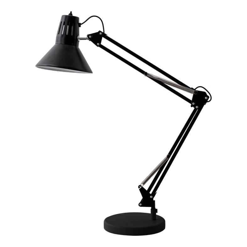 ROSSINI - RSSPIX001N LAMPADA DA TAVOLO NERA 1XE27