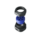 TEAFLEX - TEAPKNM32M0606 PRES.MULTIF.PA6 6 x 6 ISO32
