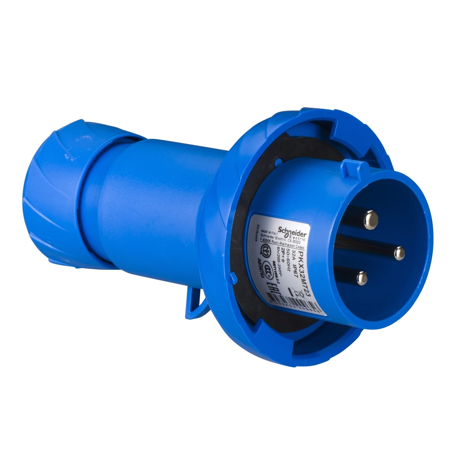 SCHNEIDER ELECTRIC - SNRPKX32M723 Spina mobile BT IP67 32A 220V 2P+T cablaggio rapido