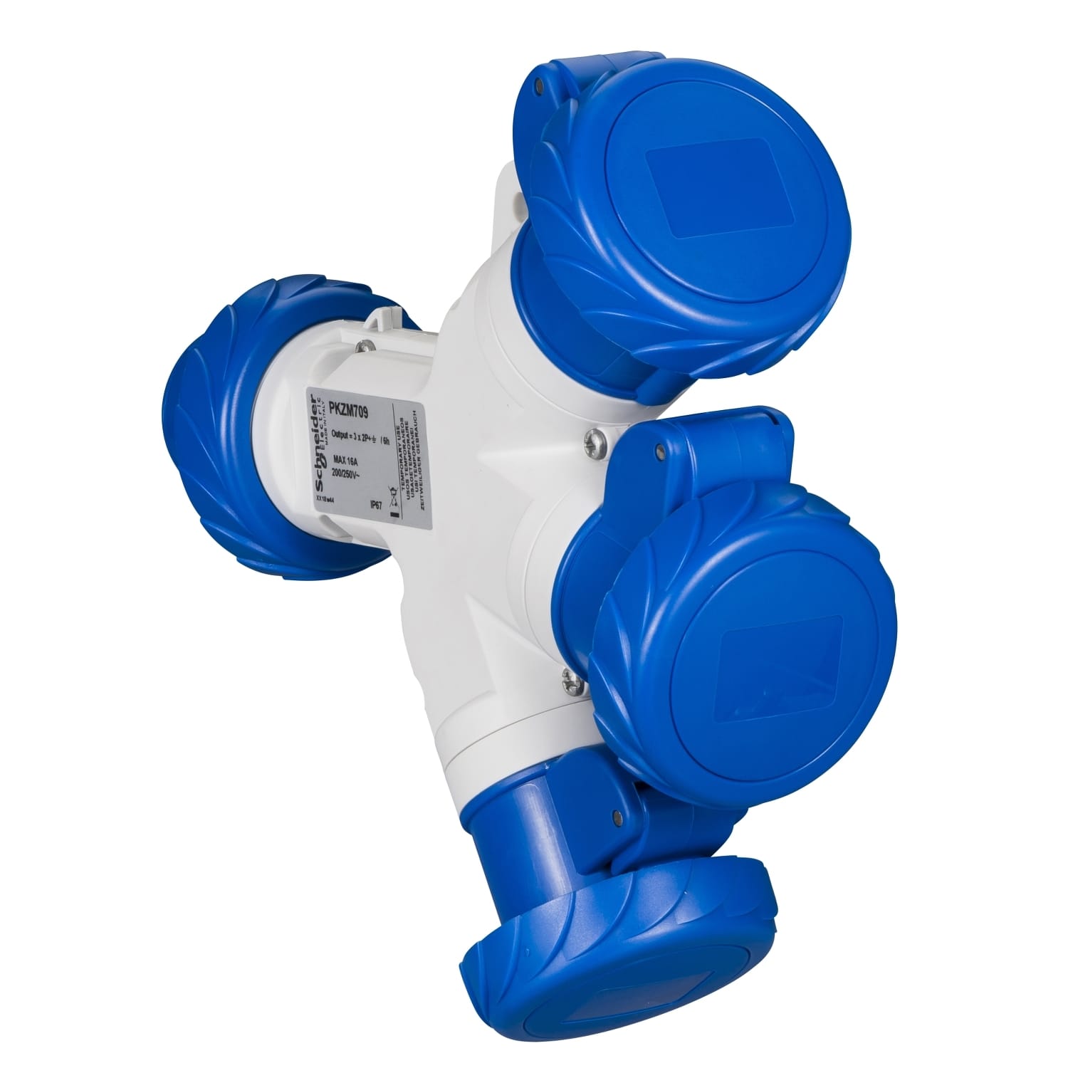 SCHNEIDER ELECTRIC - SNRPKZM709 MOLTIPL.ST.3U 2PT 16A 220V IP67