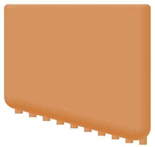 FACAL SRL - FAFPL-015 PIEDE FEMMINA 50X25 MONO INCLINATO - QUA