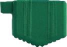 FACAL SRL - FAFPL-051V PIEDE 60X25 DOPP/INCL.VERDE C/DIST.DUPLA