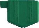 FACAL SRL - FAFPL-051V PIEDE 60X25 DOPP/INCL.VERDE C/DIST.DUPLA