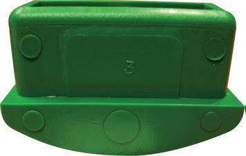 FACAL SRL - FAFPL-084 COPRITESTA 30X65 VERDE PER PIEDE SCALA A