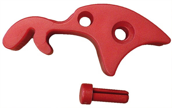 FACAL SRL - FAFPL-315 GANCIO ROSSO DI SICUREZZA PEDANA SCALA Q