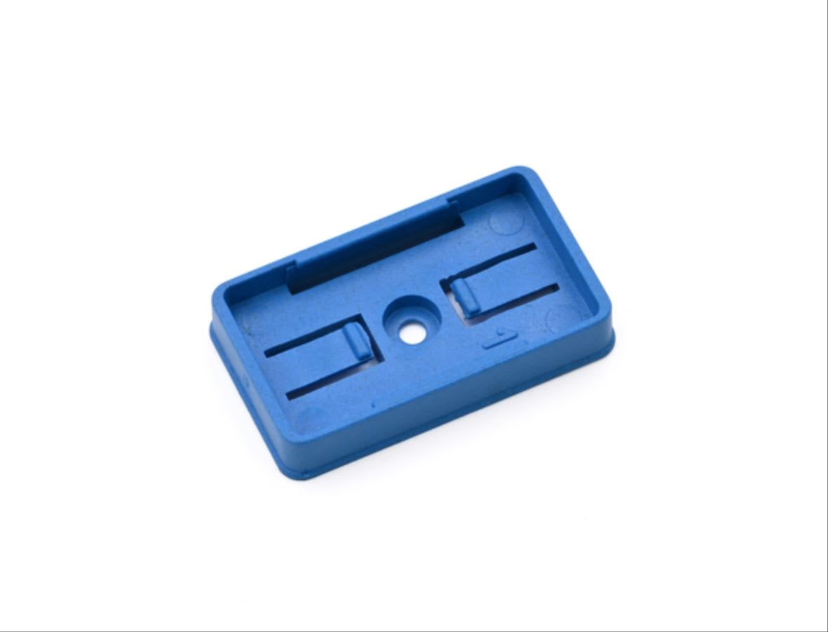 CEMBRE SPA - CEM34462-MD PORTA-TARGA PLR QUADRO 17X52 RIV.BLU MET